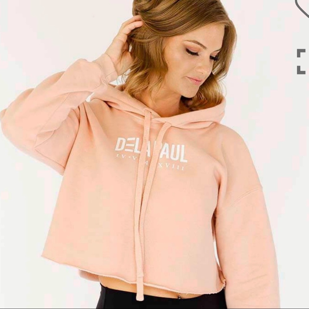 Women’s crop top hoodie